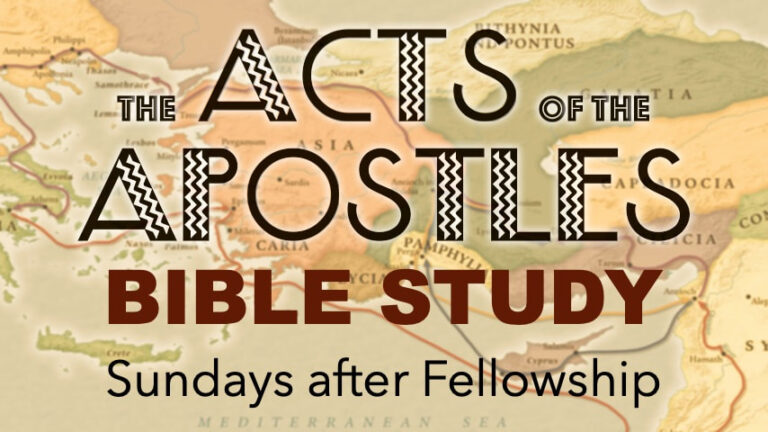 Acts Of The Apostles Bible Study - Bible Paradise