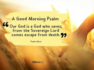 Good Morning Images With Bible Verses In English - Bible Paradise