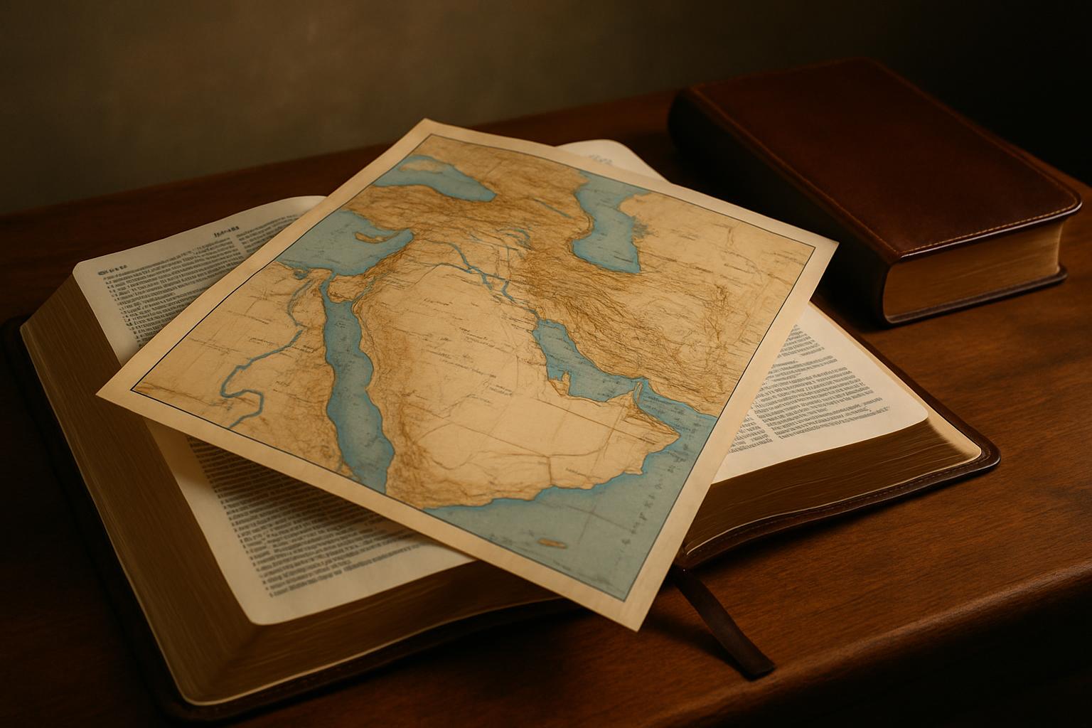 Map Of Middle East Bible Times